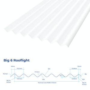 Big 6 Corrugated Rooflight