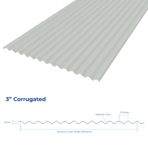13/3" Corrugated Roof Sheets