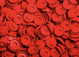 Coloured Fixing Caps (100Pcs)